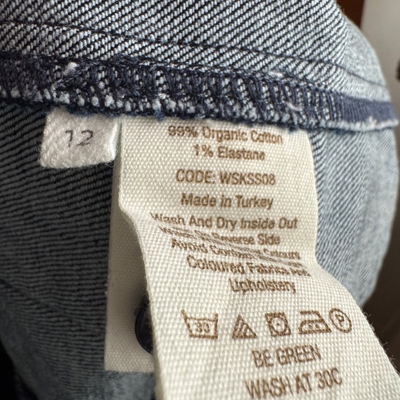 Toast UK A-line Denim Skirt - Picture 4 of 4